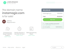 Tablet Screenshot of instamagic.com